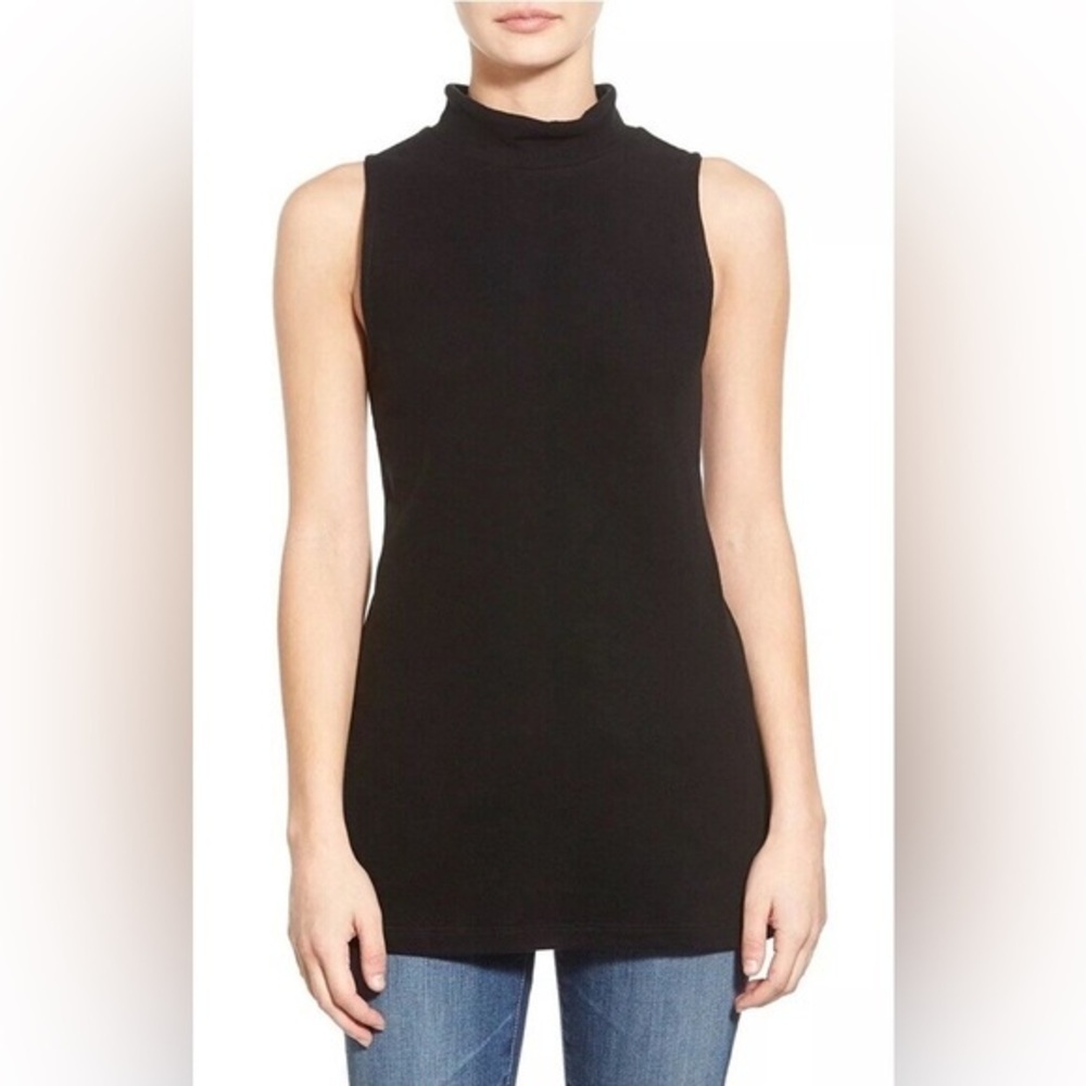 James Perse Laurel Mock Sleeveless Tee. Size 2